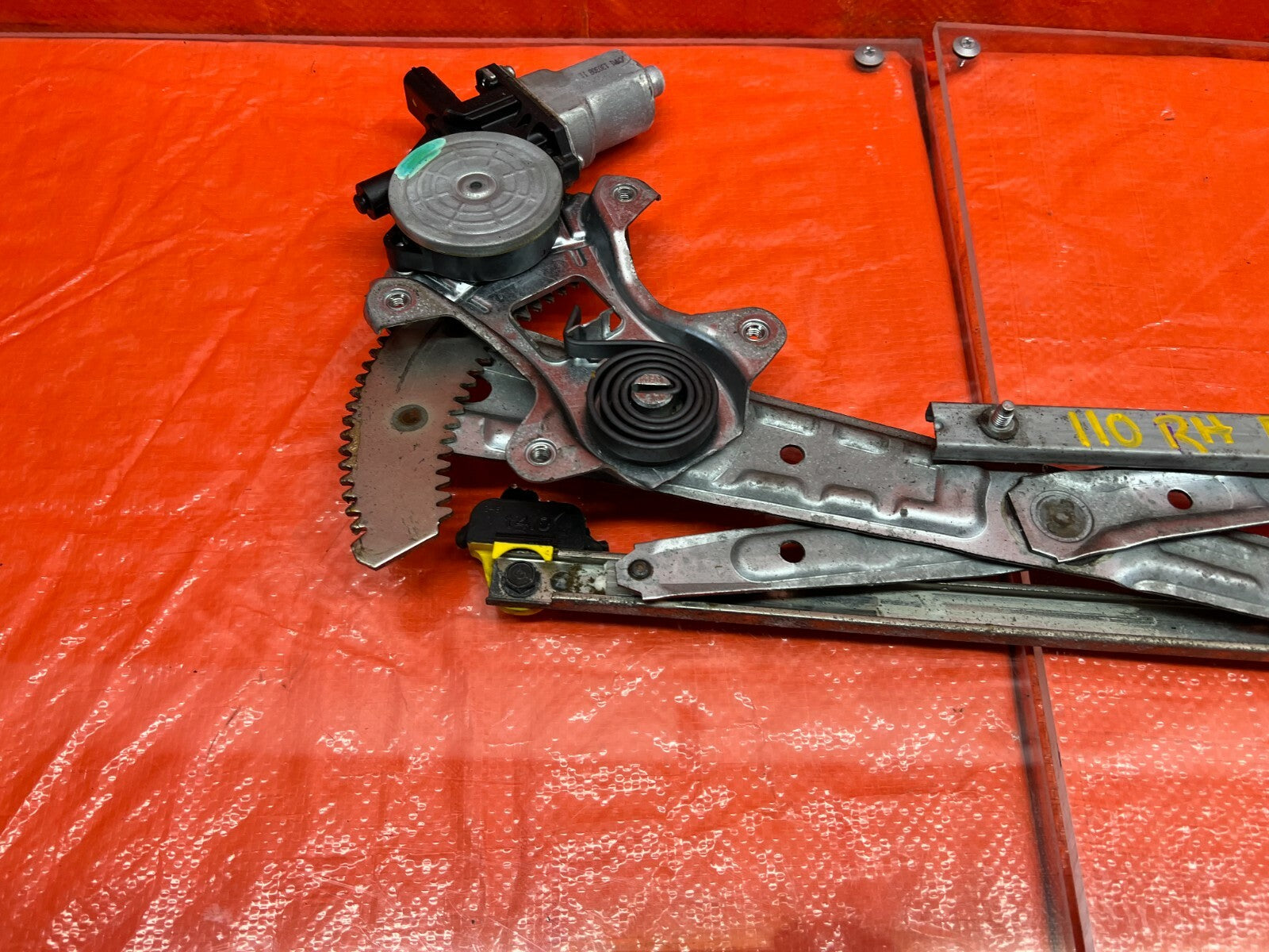 13 15 HONDA CIVIC SI 2D   PASSENGER RIGHT   WINDOW REGULATOR W/ MOTOR   OEM #1106