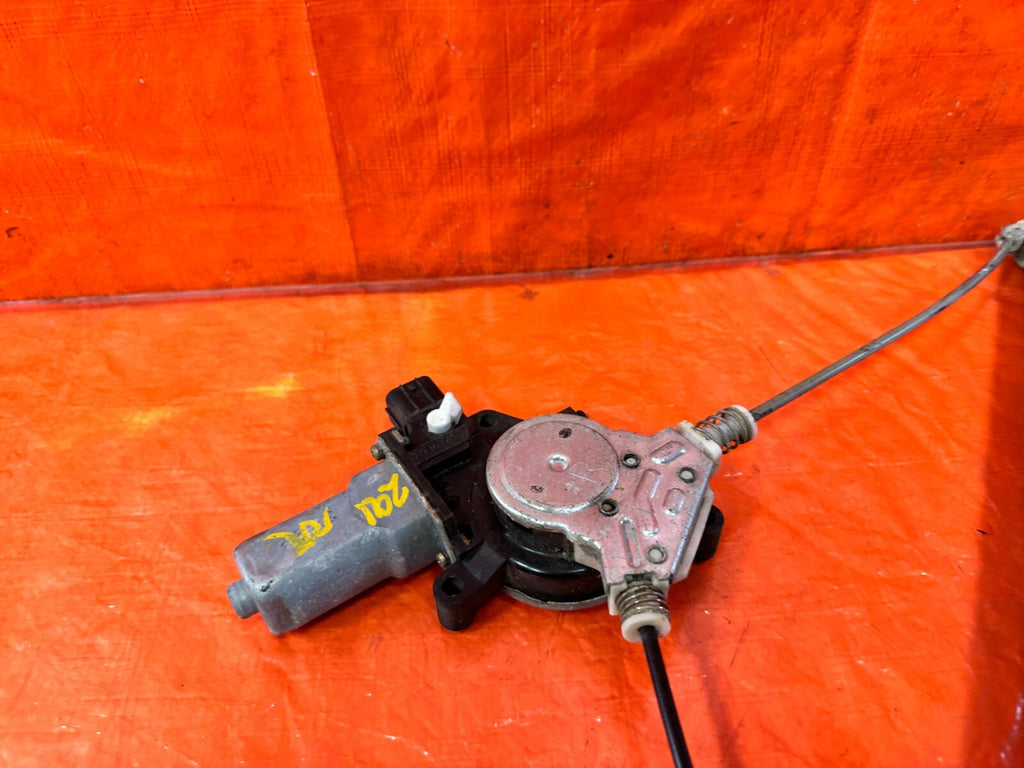 04 08 ACURA TSX   PASSENGER RIGHT REAR   WINDOW REGULATOR W/ MOTOR   OEM #2912