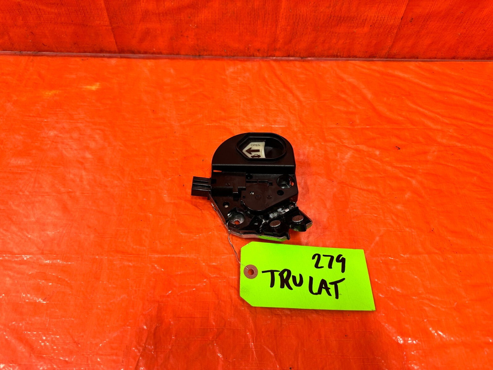 09 14 ACURA TSX   TRUNK RELEASE LOCK LATCH ACTUATOR   OEM #2790