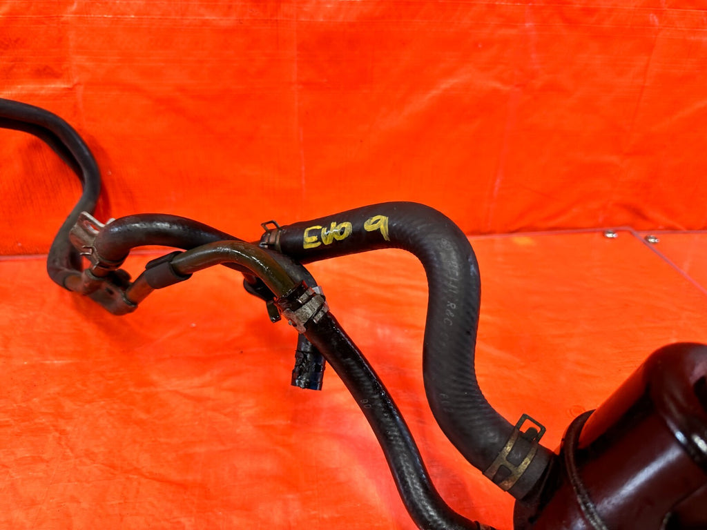 03 06 LANCER EVOLUTION VIII 8 EVO IX 9   POWER STEERING RESERVOIR TANK AND LINES7