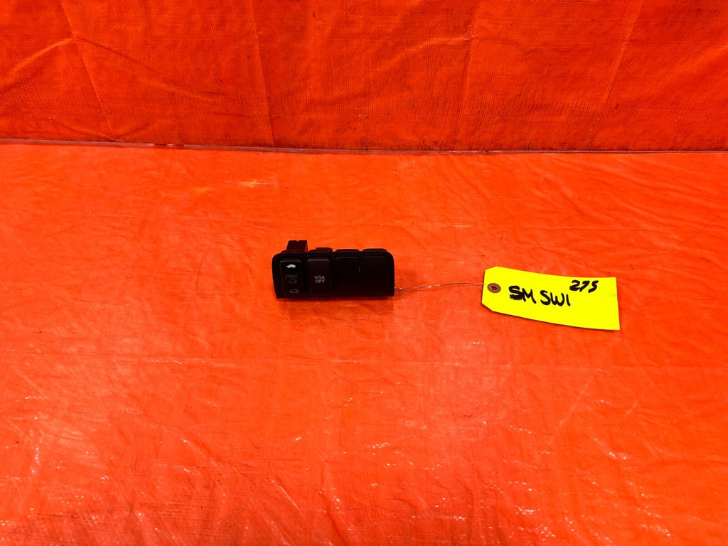 06 08 ACURA TSX   VEHICLE STABILITY ASSIST & SUNROOF SWITCH W/ BEZEL   OEM #2750
