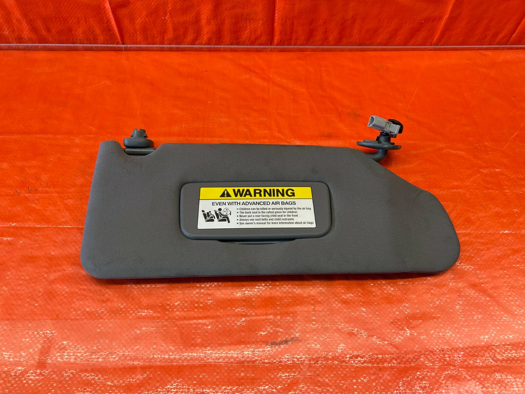 04 08 ACURA TL   SUN VISOR   PASSENGER RIGHT SIDE   GRAY COLOR   OEM FACTORY 1087