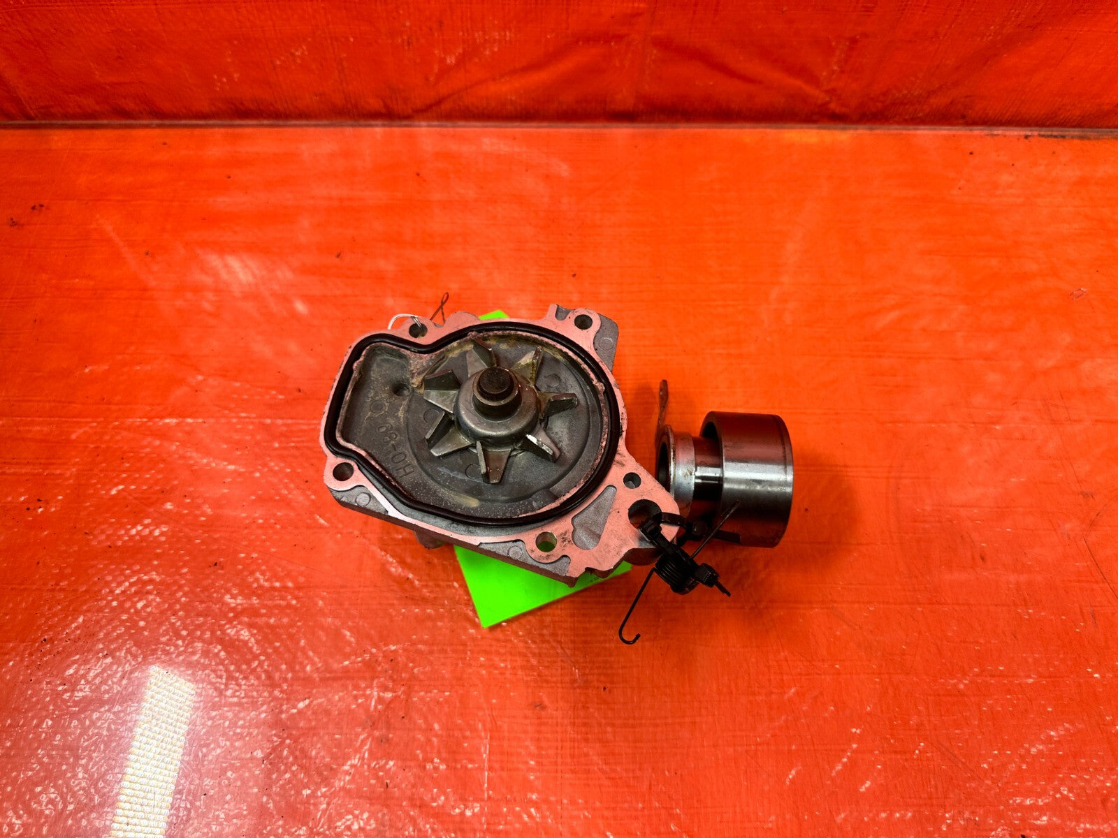 96 00 HONDA CIVIC   D16Y7 D16Y8   WATER PUMP AND TENSIONER   #2974