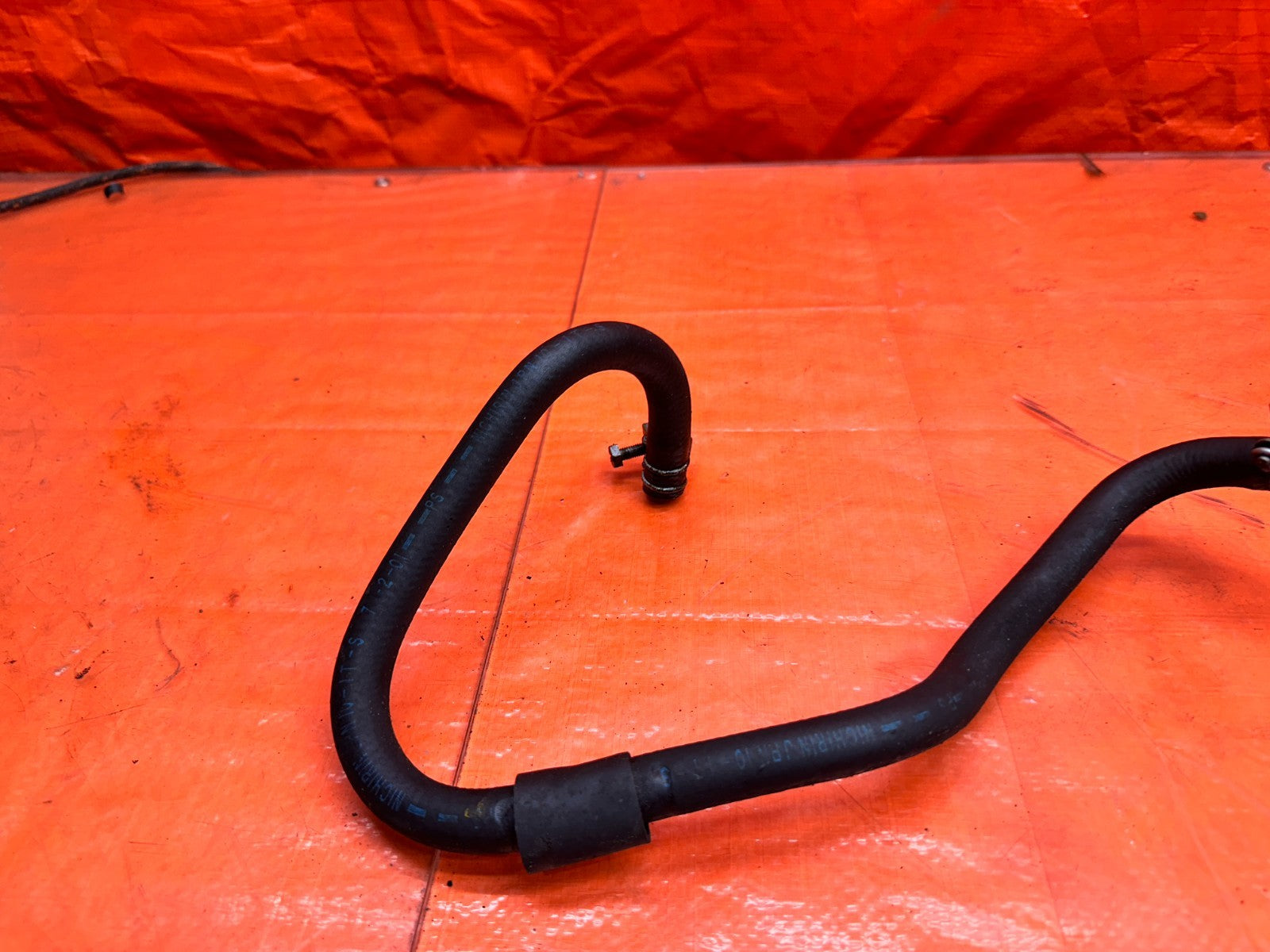 94 01 ACURA INTEGRA POWER STEERING FLUID RESERVOIR TANK AND LINES OEM #3318