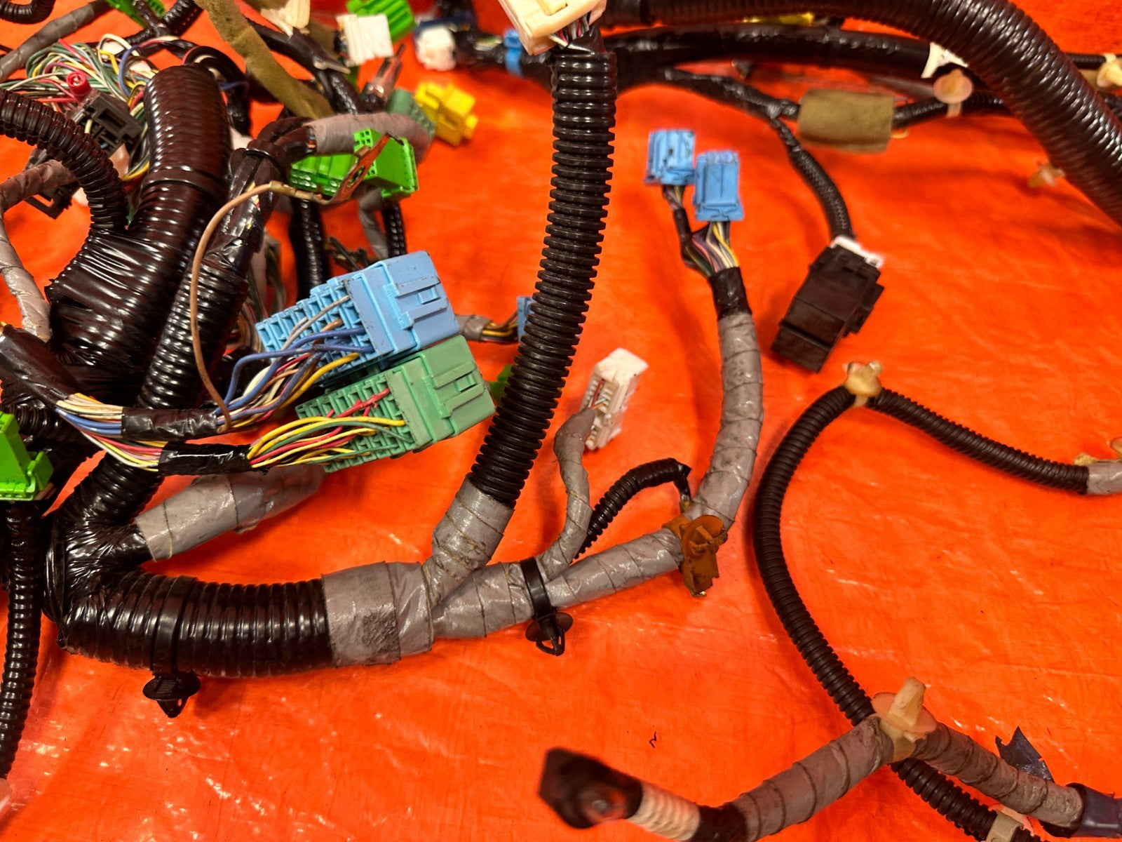 2006 06 ACURA TSX INSTRUMENT GAUGE CLUSTER WIRING HARNESS WIRE LOOM AUTO OEM 30410