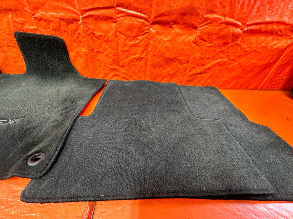 09 14 ACURA TSX   FLOOR MAT SET   BLACK COLOR   LEFT RIGHT FRONT REAR   OEM #3053