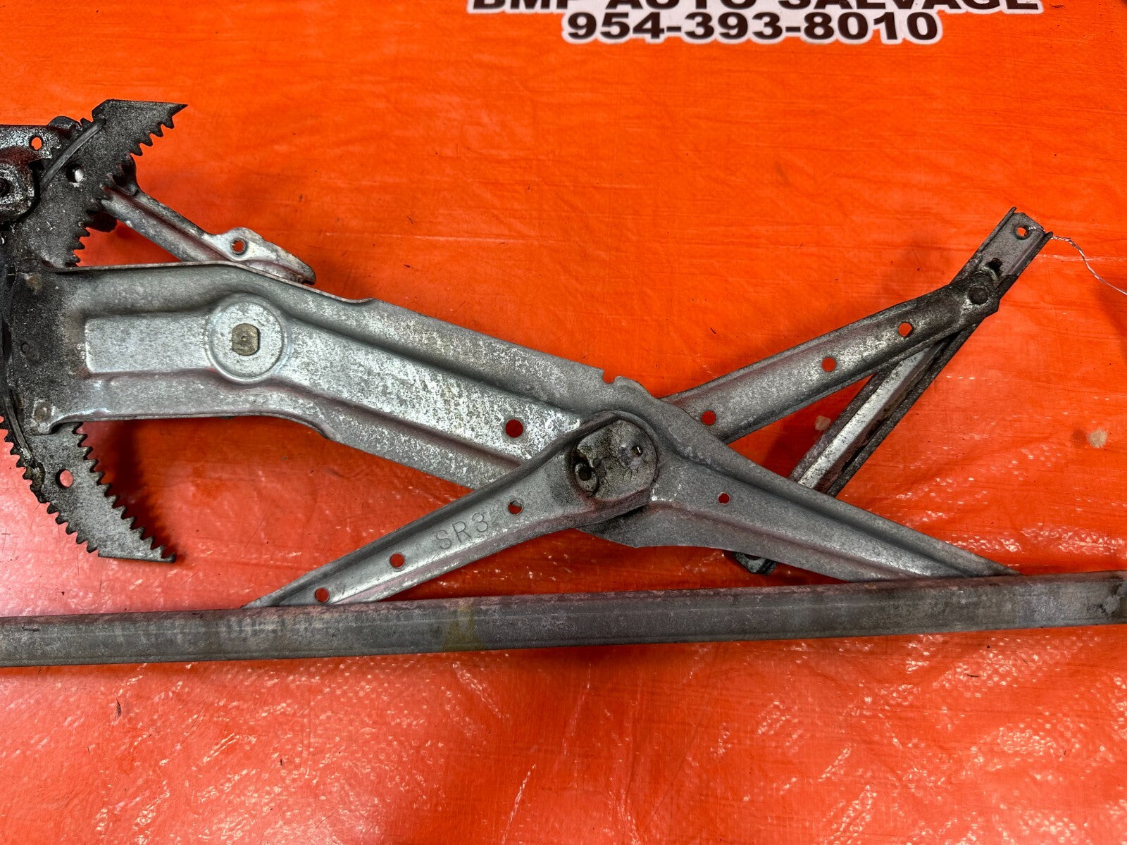 92 95 HONDA CIVIC DX COUPE HATCH RIGHT NON POWER WINDOW REGULATOR OEM 2575