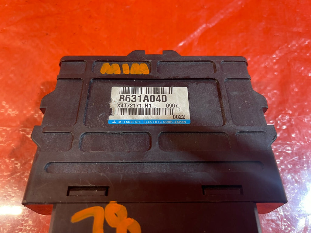 08 15 LANCER EVOLUTION EVO X 10   ACD CONTROL MODULE COMPUTER BRAIN   OEM #783