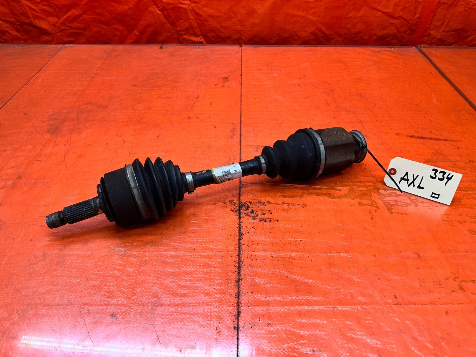 13 15 HONDA CIVIC SI 4D 2.4L MT LEFT DRIVER FRONT CV AXLE SHAFT ASSEMBLY OEM 3340