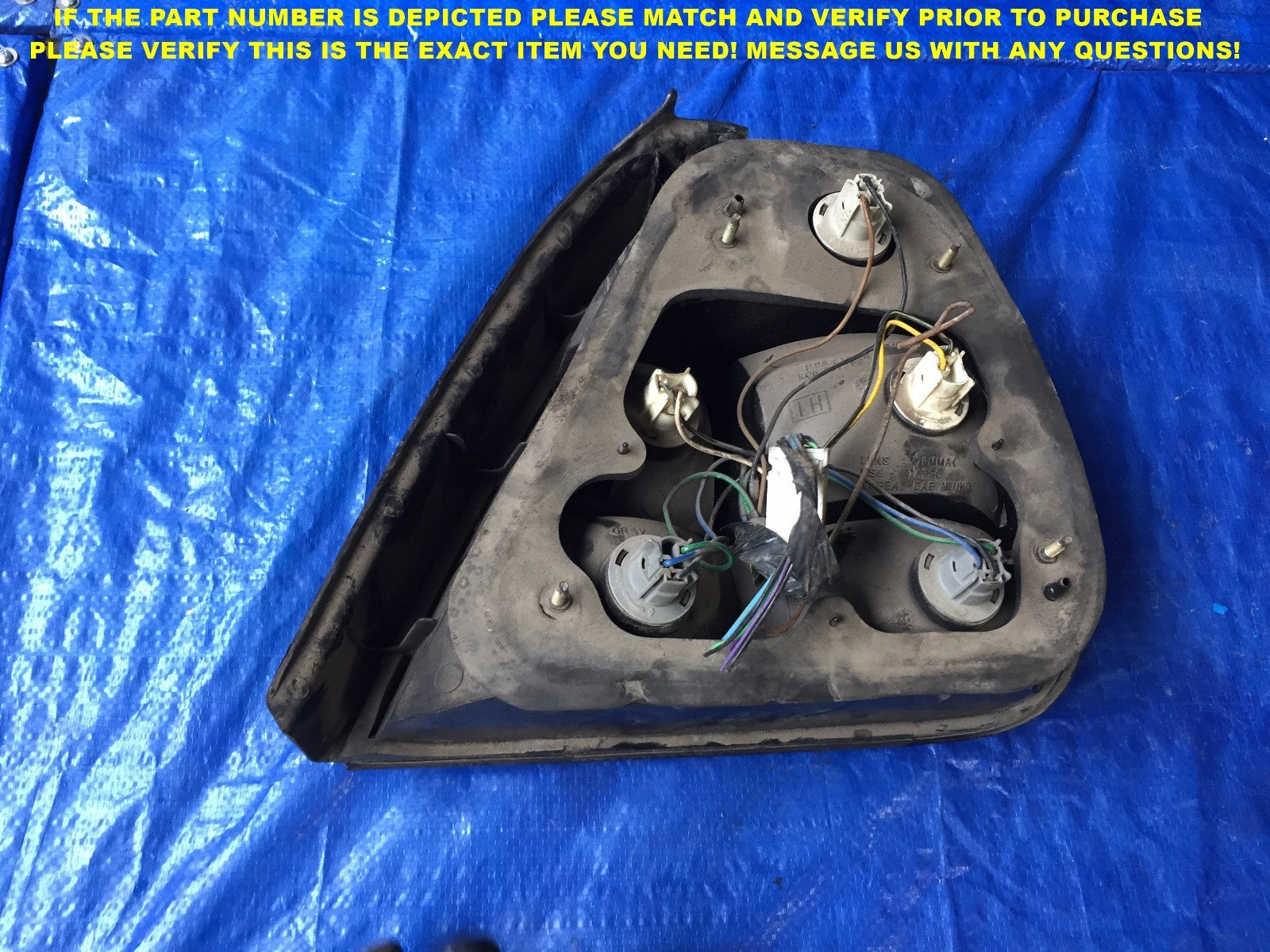 OEM 1997 1998 1999 2000 2001 2002 97 98 99 DAEWOO LEGANZA DRIVER LEFT TAIL LIGHT4