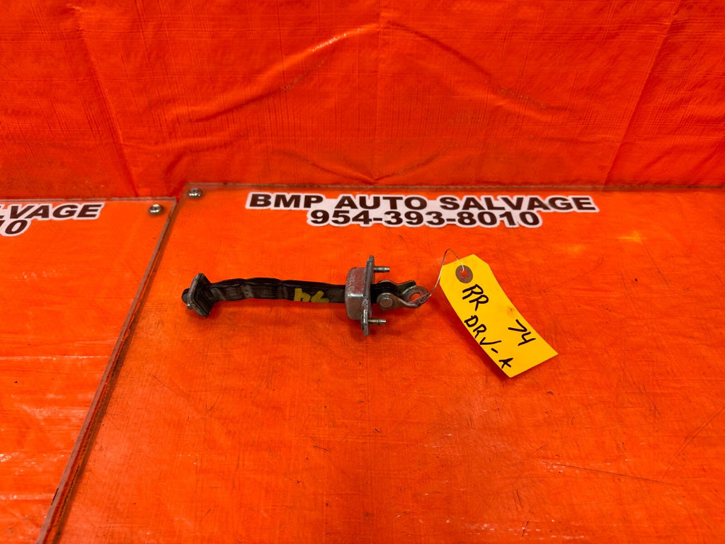 2012 SUBARU WRX STI SEDAN PASSENGER REAR DOOR CHECKER HINGE ARM STOPPER OEM 740