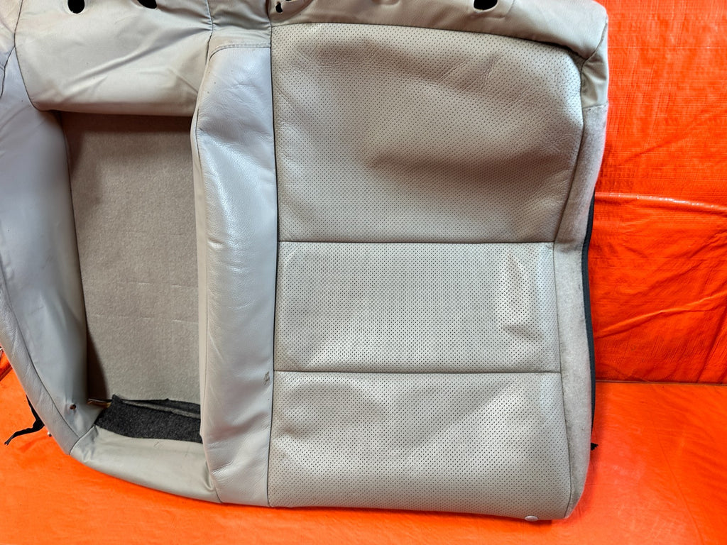 04 08 ACURA TSX   DRIVER LEFT REAR UPPER INNER SEAT SKIN WRAP  GRAY   OEM #3214
