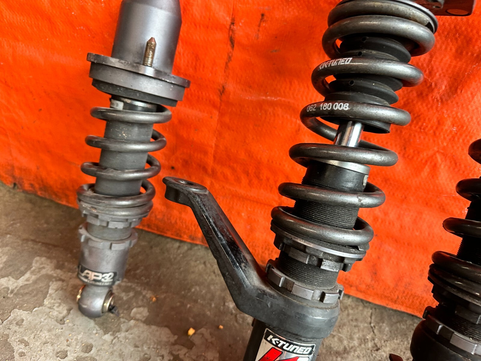 02 06 ACURA RSX   KTUNED K1 STREET LAP 32   ADJUSTABLE COILOVERS COILOVER SYSTEM10