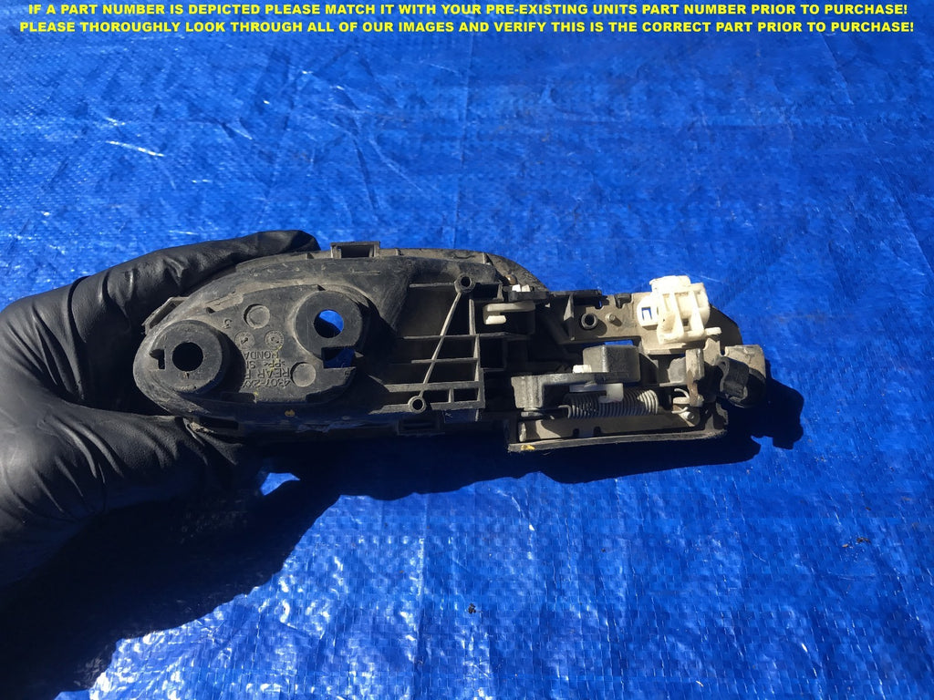 OEM 2006 2007 2008 HONDA CIVIC SEDAN PASSENGER RIGHT REAR INTERIOR DOOR HANDLE1