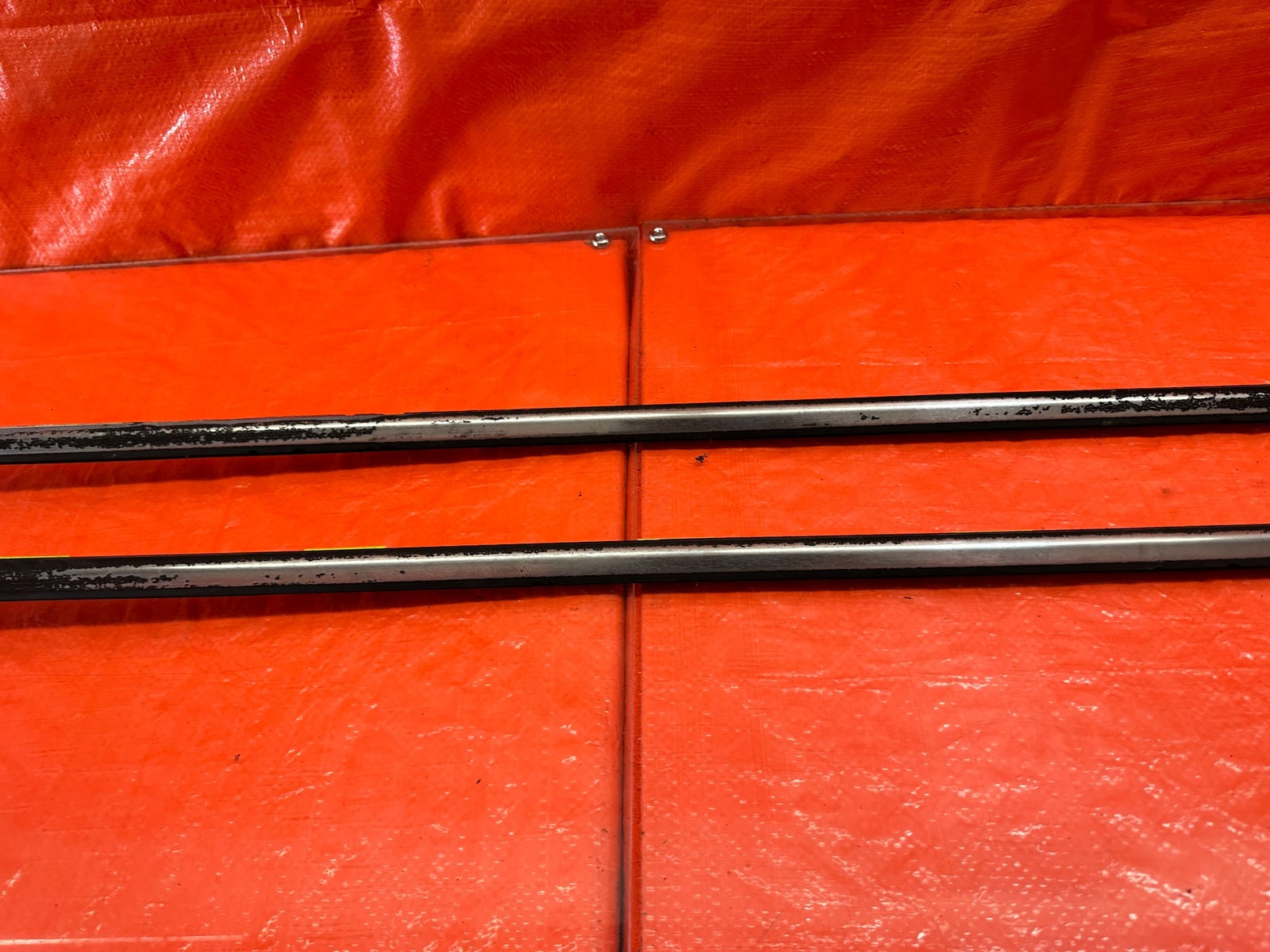 96 00 HONDA CIVIC COUPE HATCH EXTERIOR DOOR WINDOW GLASS TRIM SET LEFT RIGHT 1816