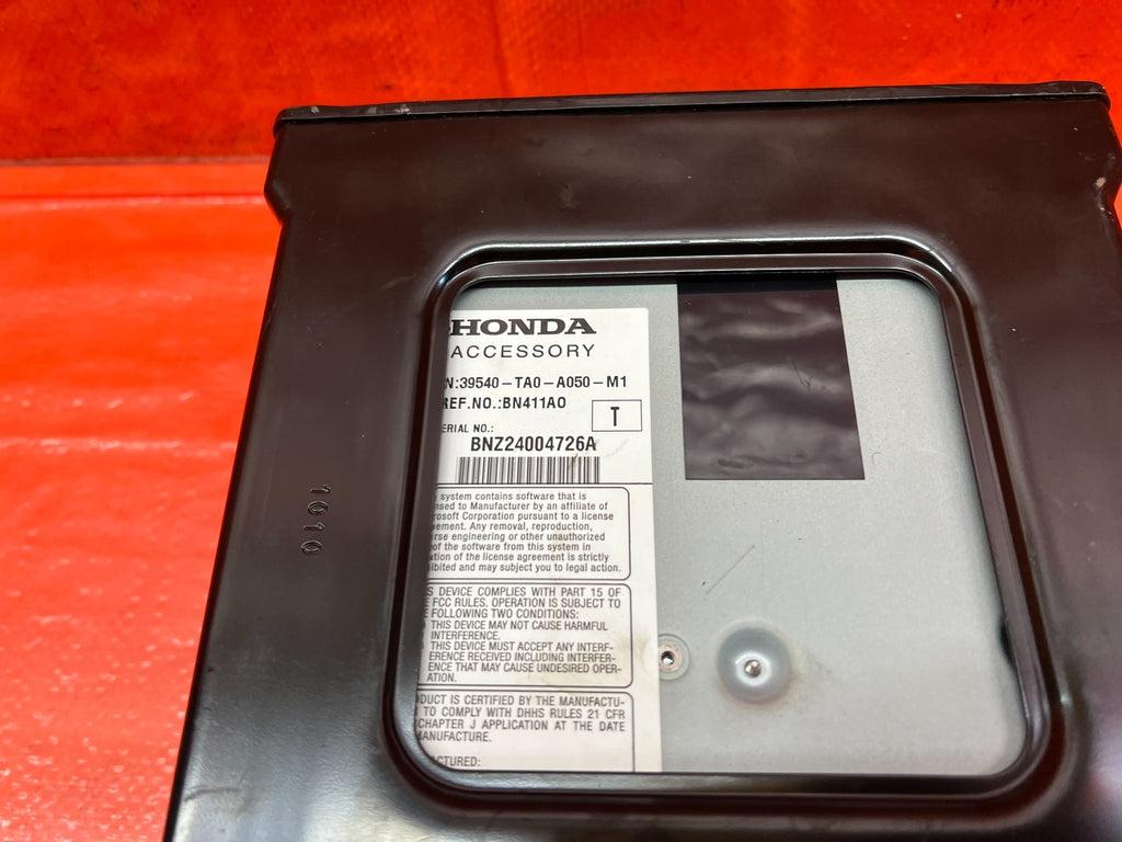 11 12 HONDA ACCORD EX L SEDAN   DVD PLAYER   39540 TA0 A05   OEM FACTORY #17411