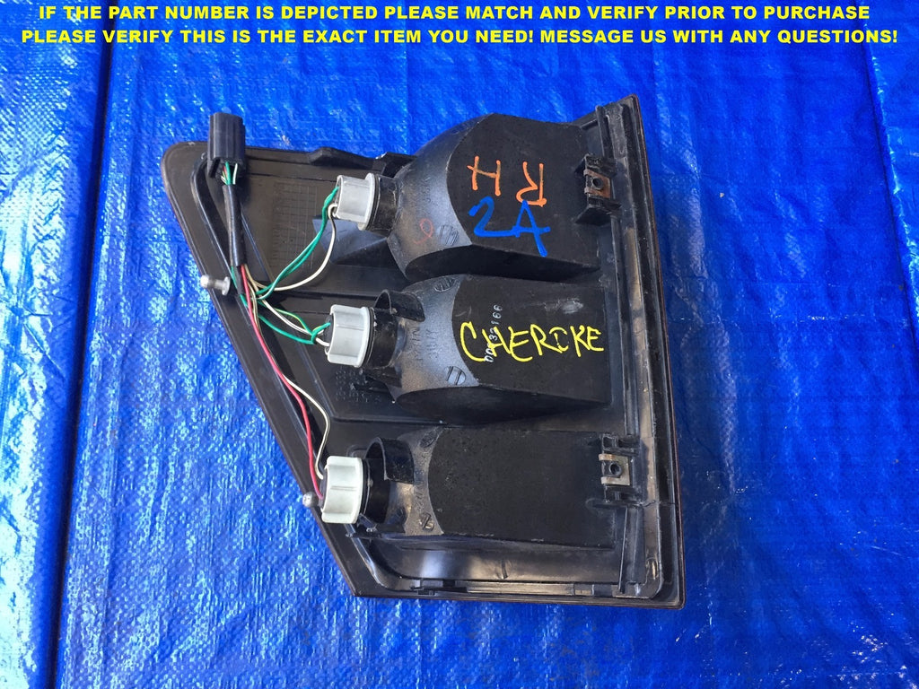 OEM 2007 2008 2009 2010 JEEP CHEROKEE PASSENGER RIGHT TAIL LGHT 2A4