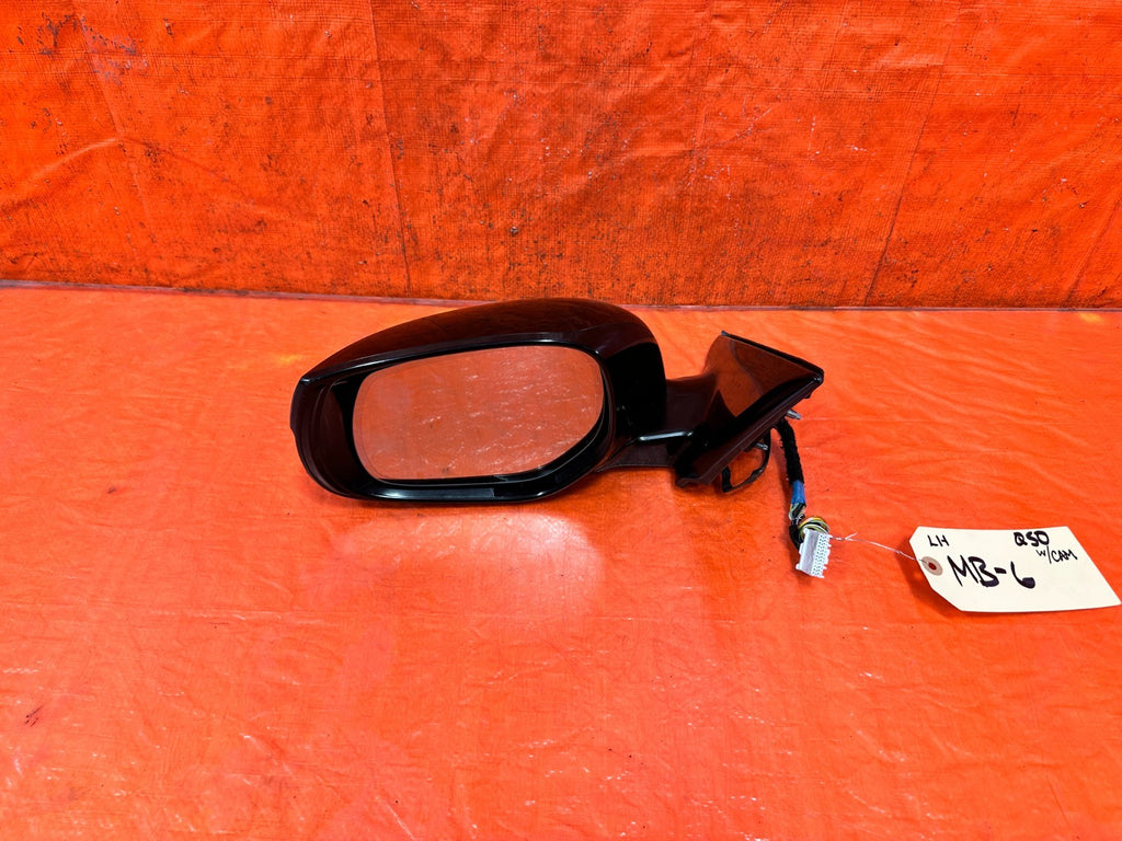14 24 INFINITI Q50   LEFT SIDE VIEW MIRROR   FULLY LOADED W/ CAMERA   20 WIRE ##1