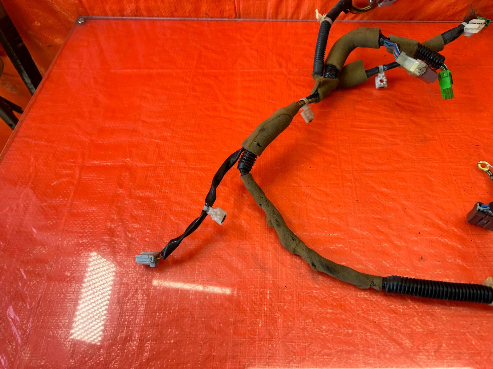 97 01 HONDA PRELUDE   AIR CONDITIONING AC HEATER CLIMATE CONTROL HARNESS   #2106