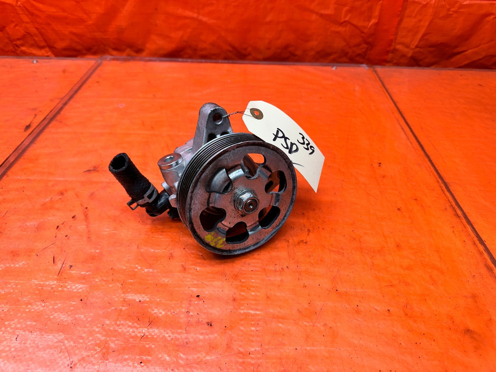 04-05 ACURA TSX 2.4L K24A2 POWER STEERING PUMP ASSEMBLY OEM #3390