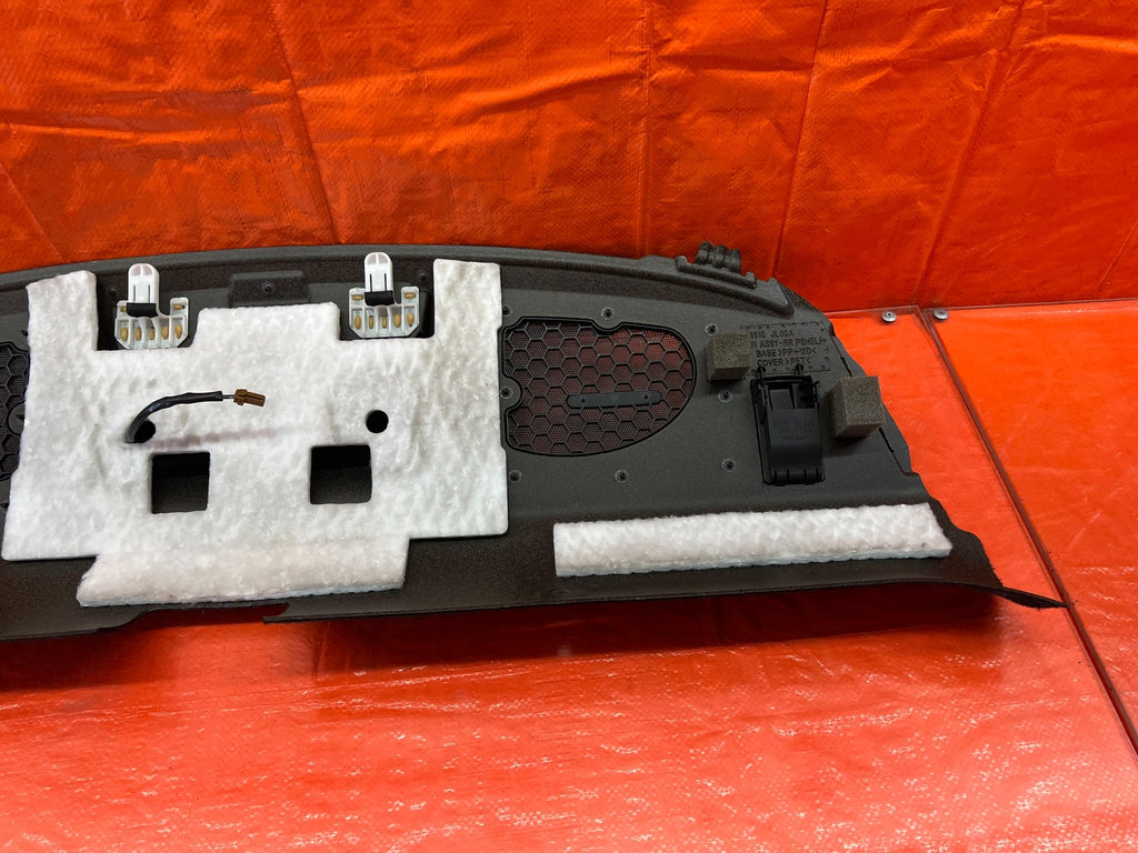 08 15 INFINITI G37 Q60 COUPE REAR SPEAKER COVER TRAY TRUNK LINING LINER TRIM 16914