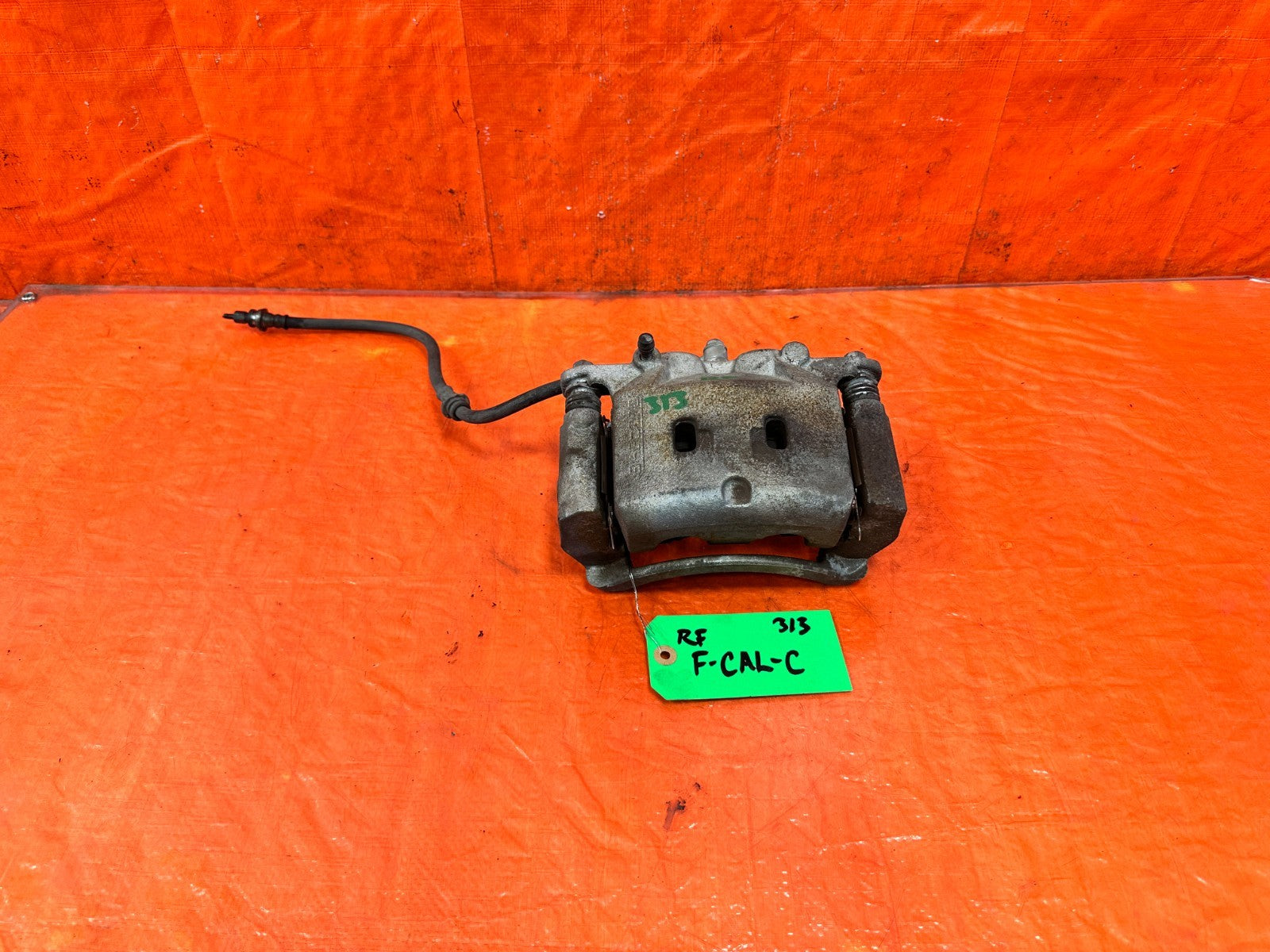 14 15 INFINITI Q50   NON SPORT   PASSENGER RIGHT FRONT BRAKE CALIPER   OEM #3130