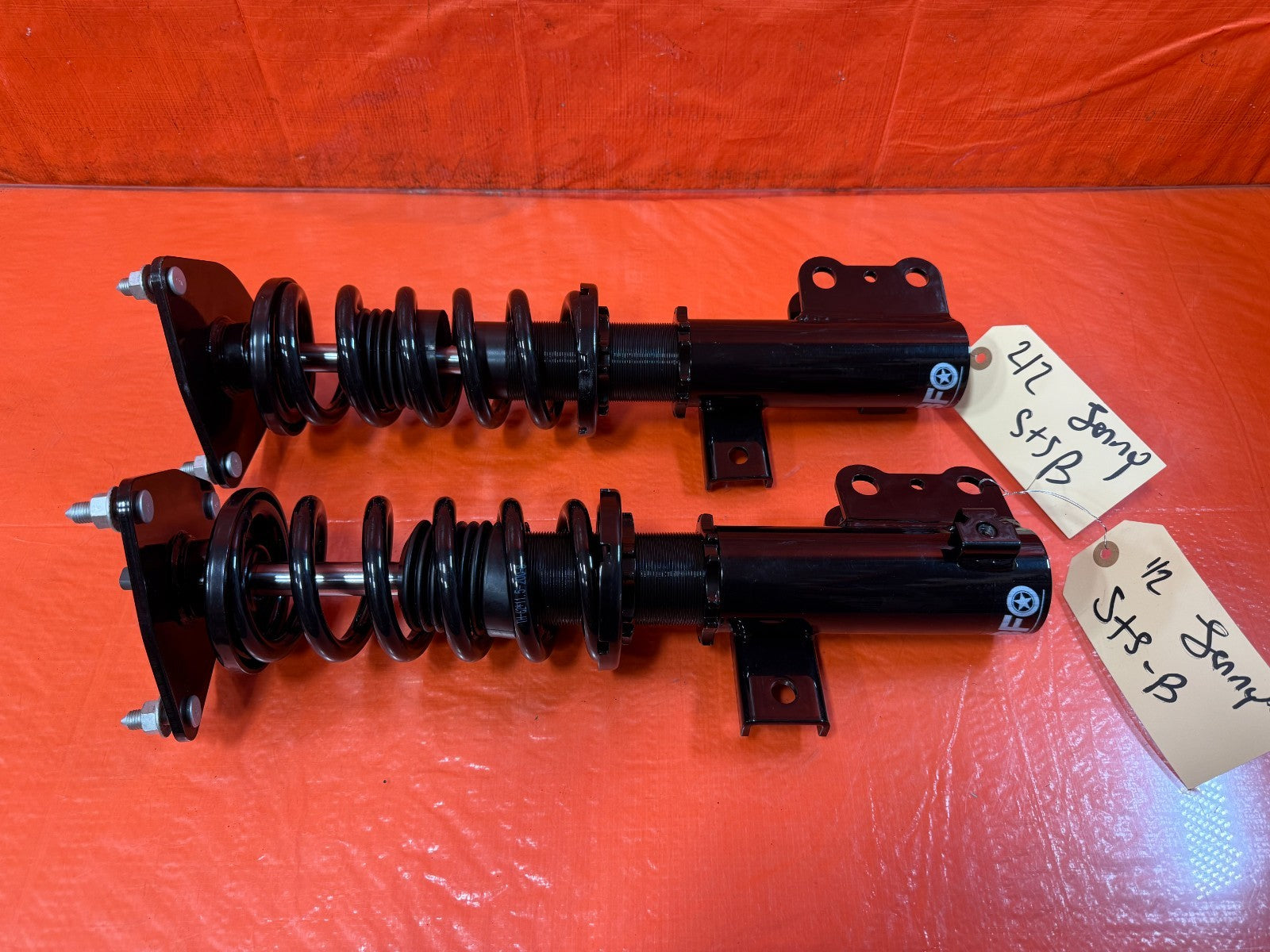 13 16 HYUNDAI GENESIS COUPE   BRAND NEW   NEVER MOUNTED   FRONT COILOVERS  0