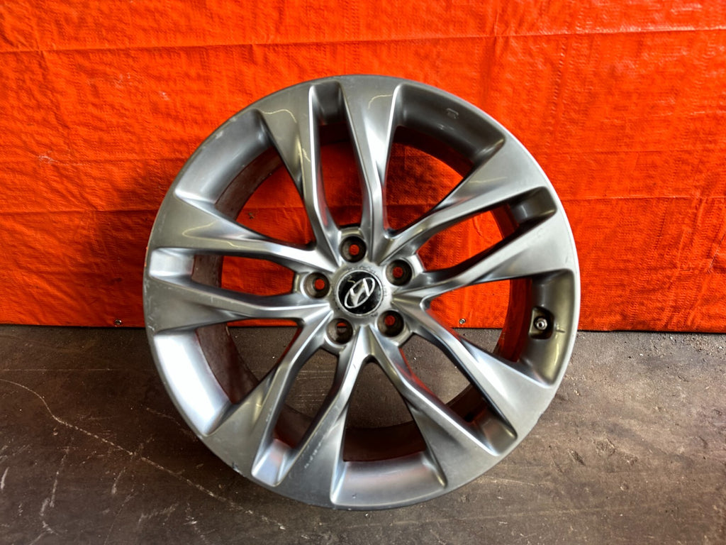 13 16 HYUNDAI GENESIS COUPE  REAR WHEEL RIM 19x8.5 +32   OEM FACTORY #2890