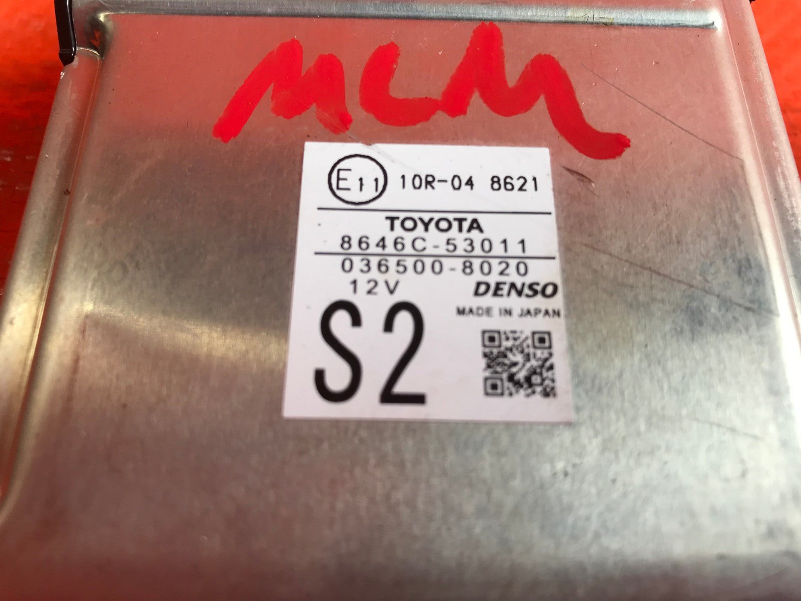 OEM 2017 17 LEXUS IS300 IS350 FORWARD COLLISION CAMERA   8646C 530111