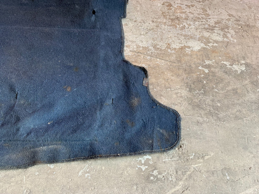 88 89 HONDA CRX DX   TRUNK CARPET W/ TAIL GATE LINER REAR CARPET TRIM   OEM #2431