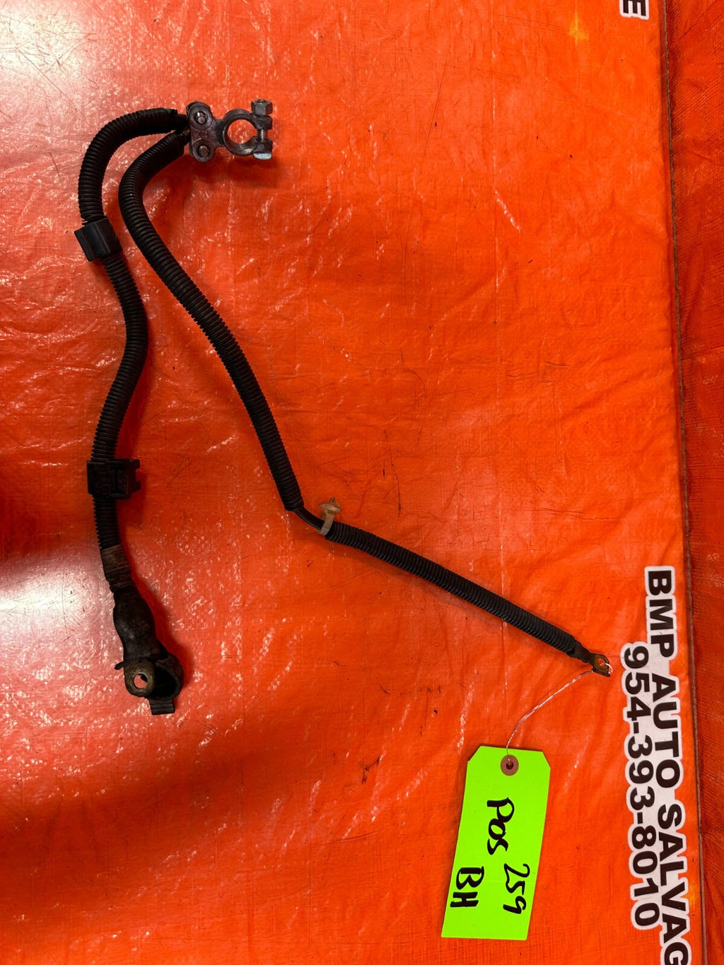 97 01 HONDA PRELUDE BASE MANUAL POSITIVE TERMINAL CHARGE STARTER HARNESS   #2596