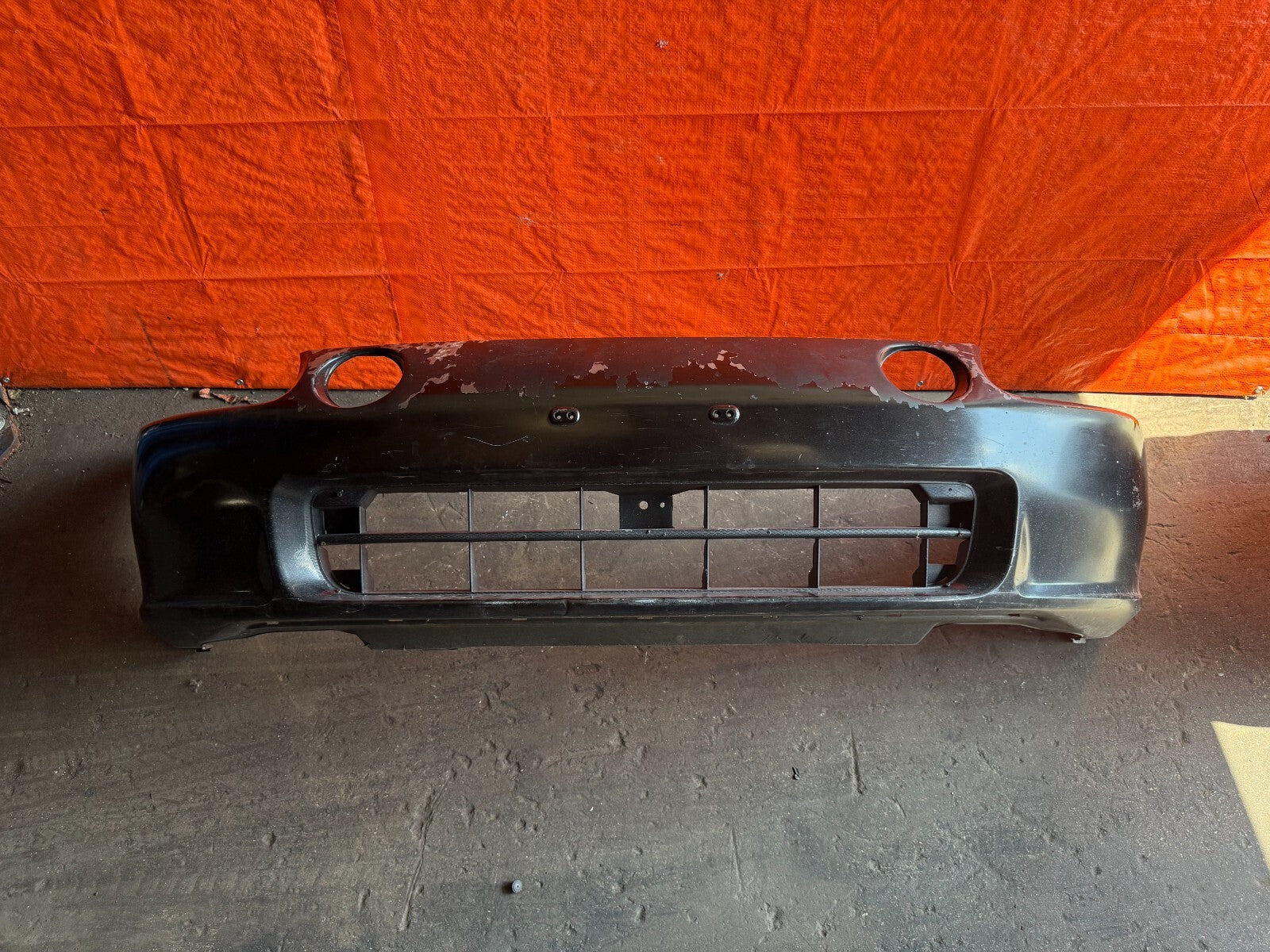 93 95 HONDA DEL SOL   FRONT BUMPER COVER   PRIMER COLOR   OEM #2940