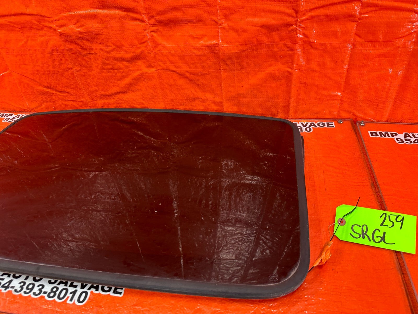 97 01 HONDA PRELUDE   SUNROOF MOONROOF SLIDING ROOF   GLASS   OEM FACTORY #2596
