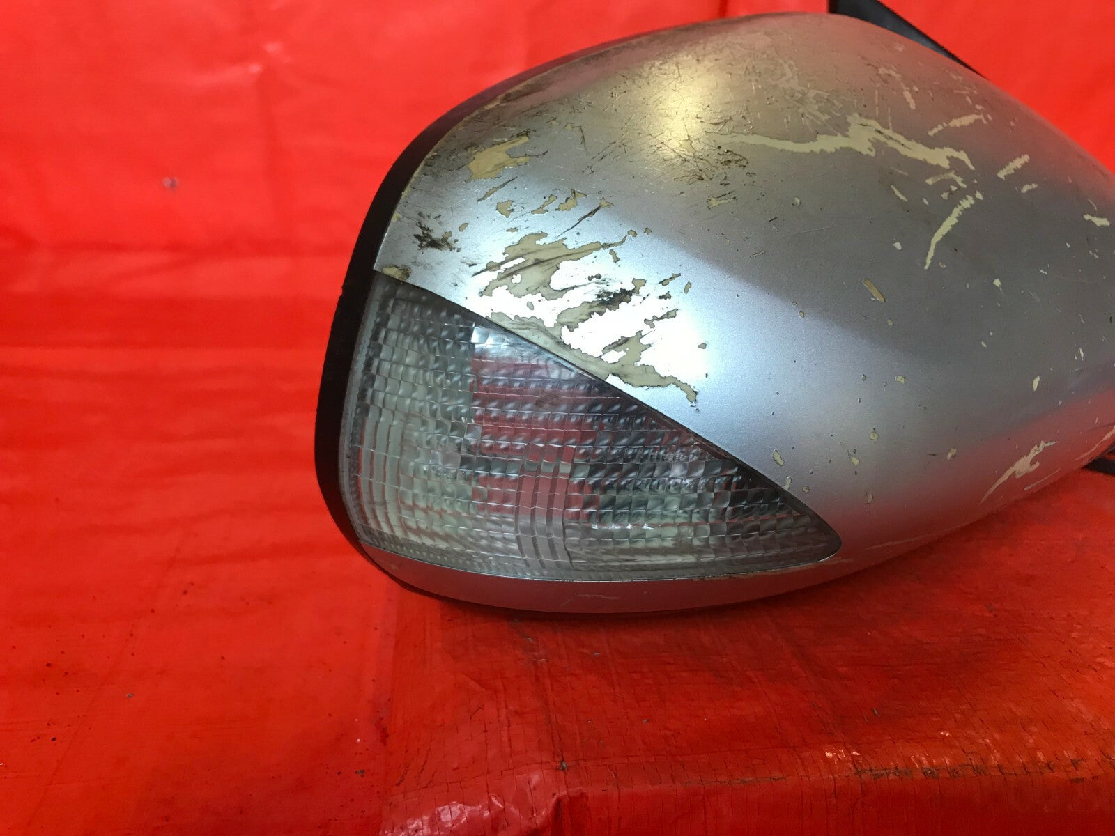 OEM 2009 2010 SCION TC PASSENGER RIGHT SIDE VIEW MIRROR   SILVER   TURN SIGNAL1