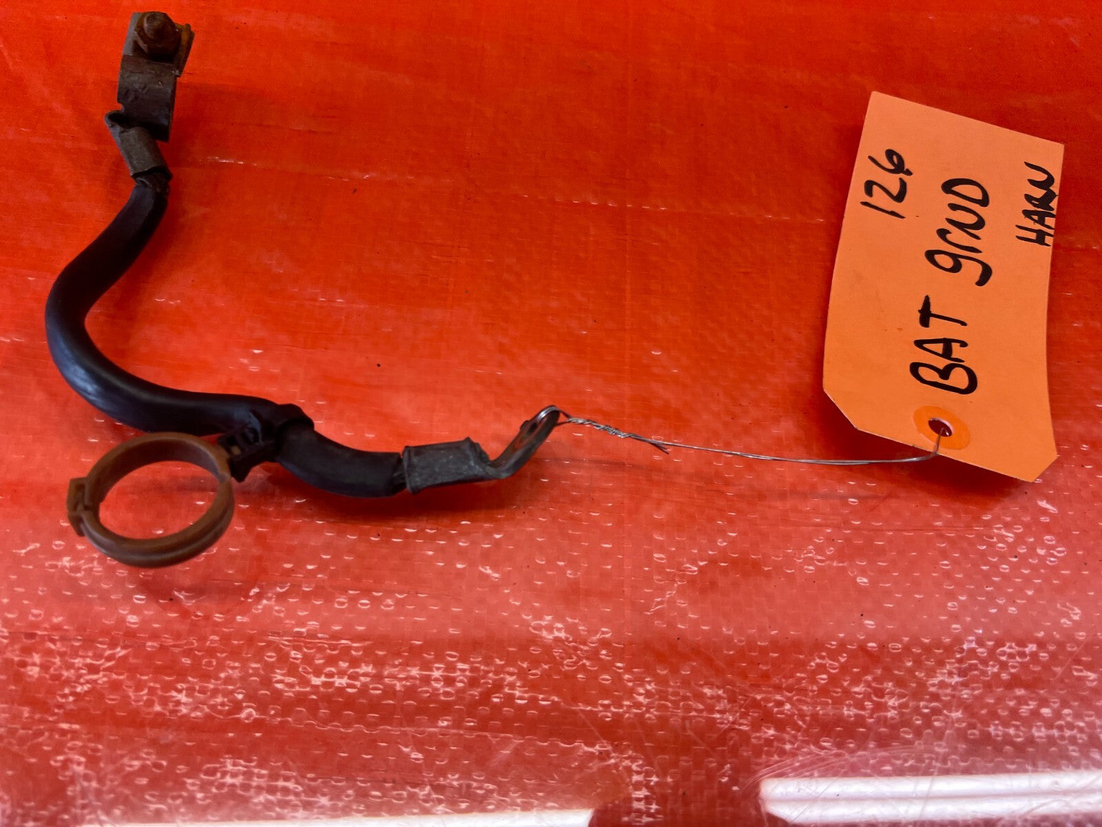 93 97 HONDA DEL SOL   NEGATIVE TERMINAL BATTERY GROUND WIRE HARNESS   OEM #1264