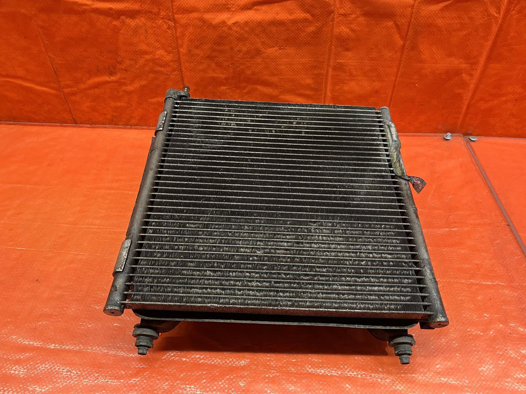 96 00 HONDA CIVIC   AIR CONDITIONING AC CONDENSER W/ COOLING FAN   OEM #1528
