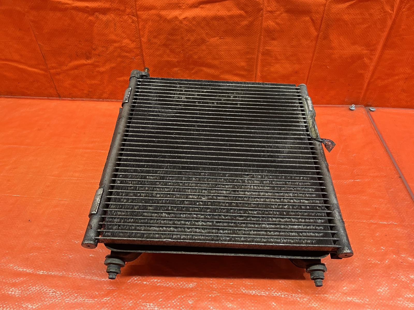96 00 HONDA CIVIC   AIR CONDITIONING AC CONDENSER W/ COOLING FAN   OEM #1528