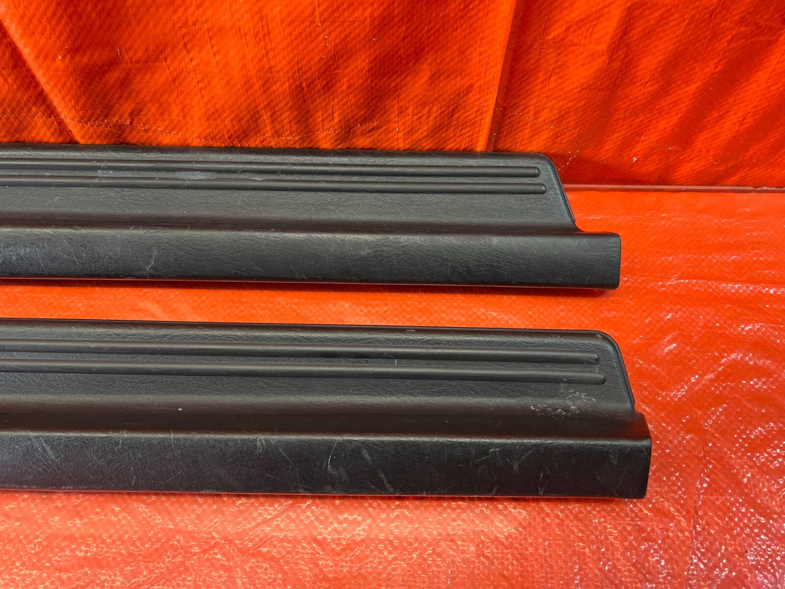 97 01 HONDA PRELUDE   FLOOR PILLAR SCUFF PLATE DOOR SILL SET LEFT RIGHT OEM #1203