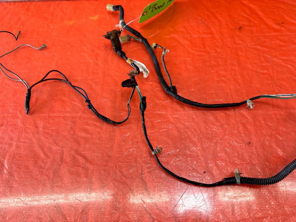 1989 89 HONDA CRX DX SI DRIVER LEFT FRONT DOOR WIRING HARNESS WIRE LOOM 2434