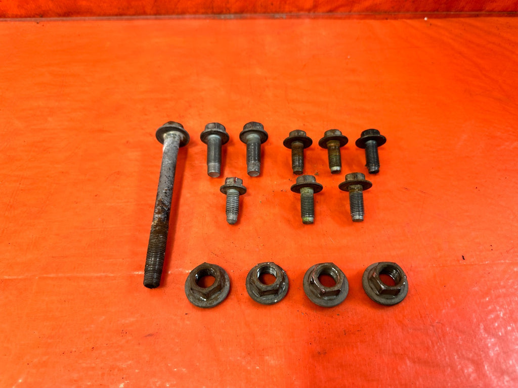 16 24 INFINITI Q50   3.0L   FRONT SUBFRAME CROSSMEMBER K FRAME BOLTS   OEM 3161