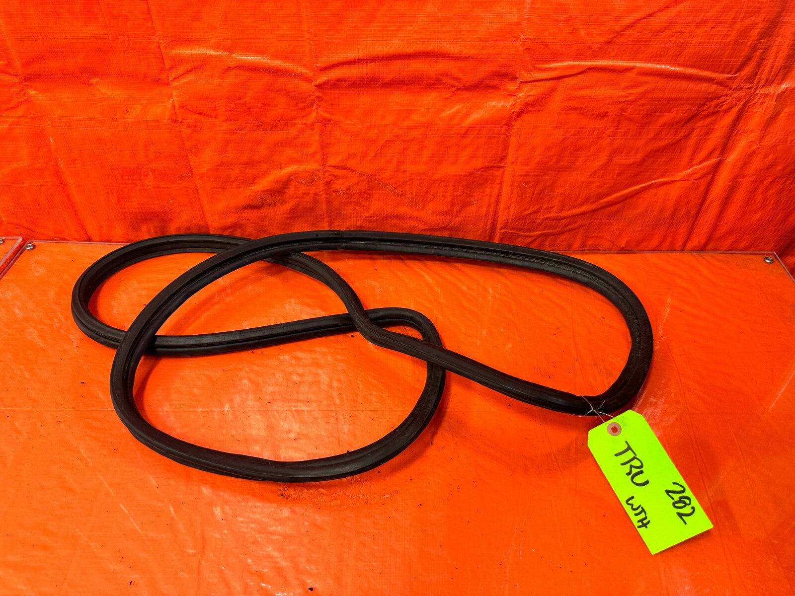 07 11 HONDA CIVIC SI SEDAN TRUNK WEATHER STRIP TRIM GASKET LINER LINING OEM #2820