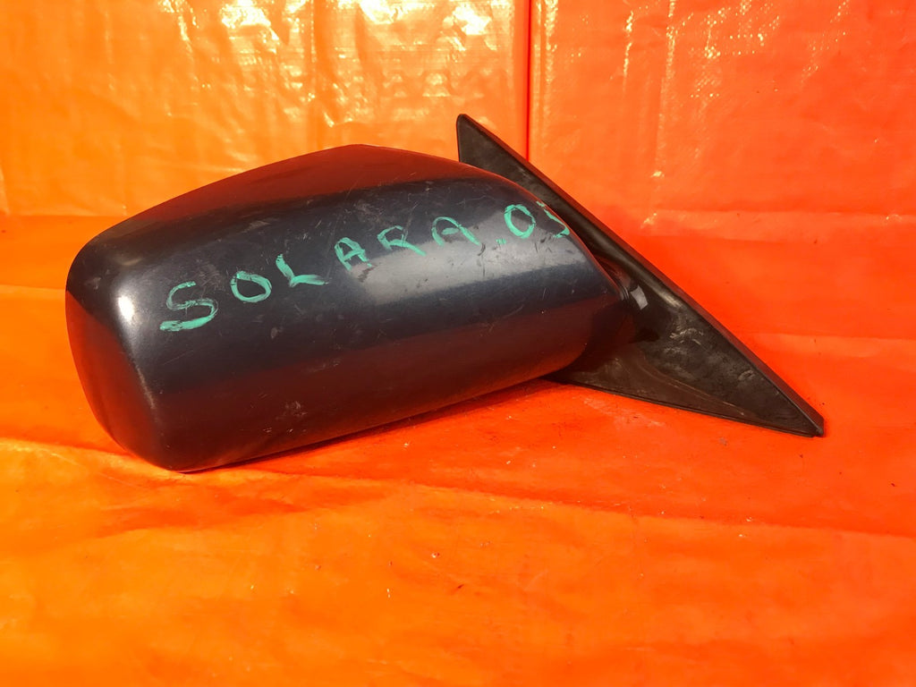 OEM 2005 05 TOYOTA SOLARA PASSENGER RIGHT SIDE VIEW MIRROR   DARK BLUE COLOR3