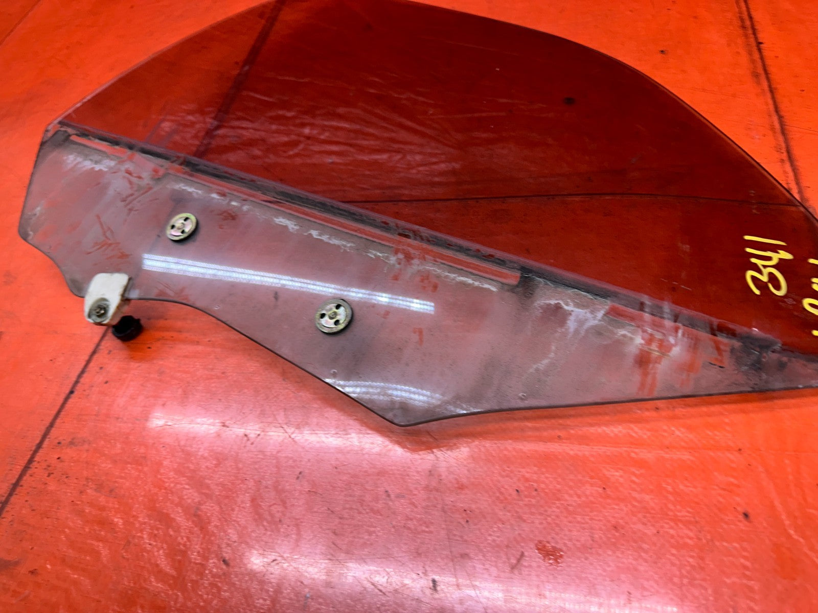 94-01 ACURA INTEGRA 4D 1.8L LEFT REAR LR DRIVER DOOR WINDOW GLASS OEM #3416