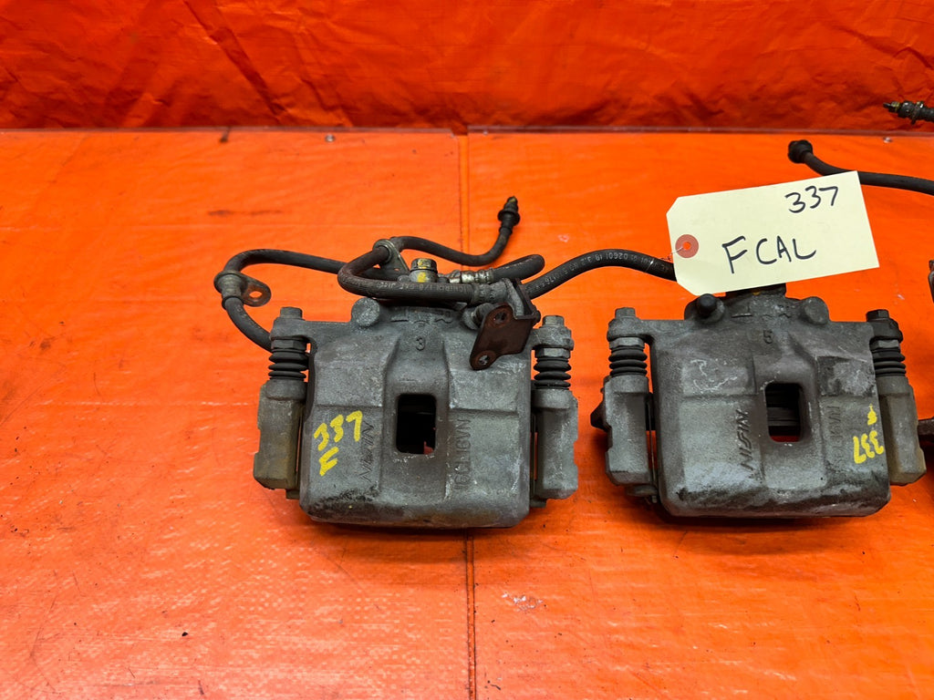 00 03 HONDA S2000 AP1 FRONT REAR BRAKE CALIPERS BRACKETS PADS SET LEFT RIGHT #3311