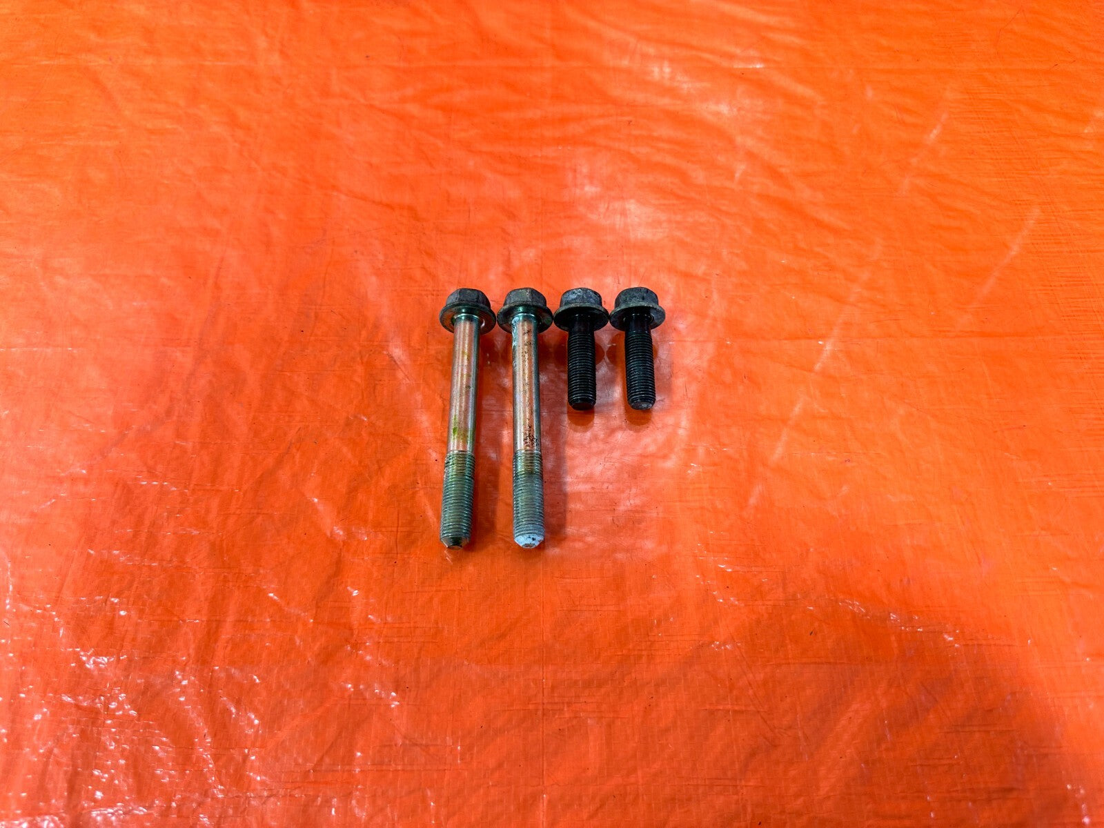 09 14 ACURA TSX   REAR TRANSMISSION BRACKET BOLTS HARDWARE   OEM #2792