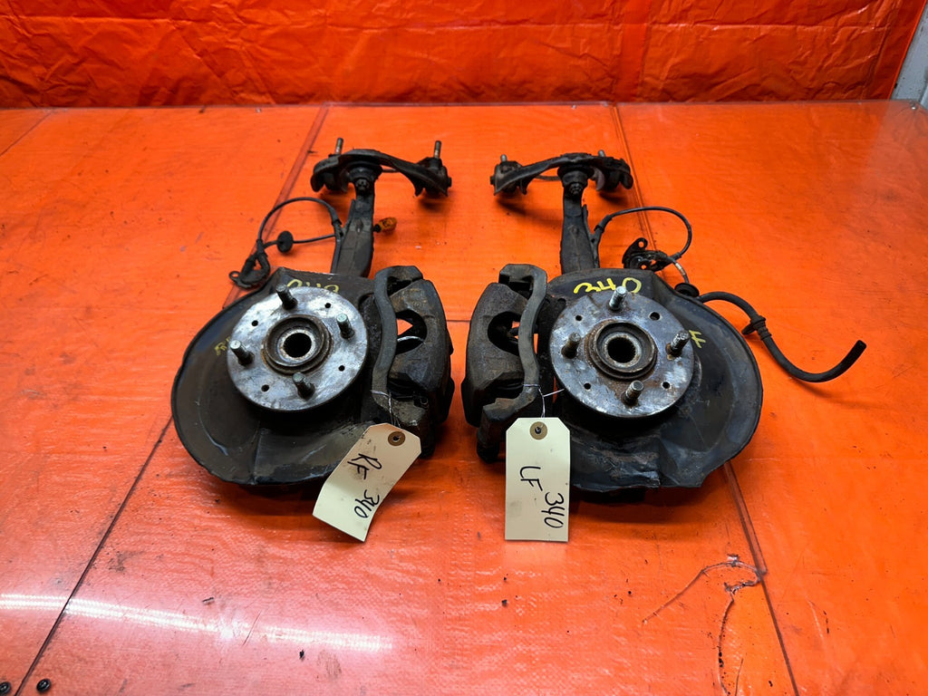 94-01 ACURA INTEGRA FRONT BIG BRAKE SPINDLES KNUCKLES HUB CONVERSION PAIR #34016