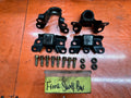 03-08 NISSAN 350Z 3.5L VQ35DE REAR SWAY BAR BRACKETS MOUNT HOLDER PAIR OEM #3460