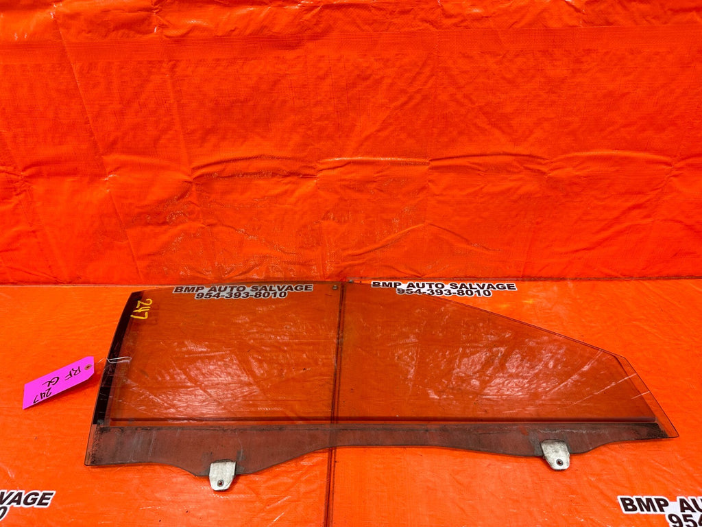 94 01 ACURA INTEGRA 2D   PASSENGER RIGHT FRONT   WINDOW GLASS   OEM FACTORY #2470
