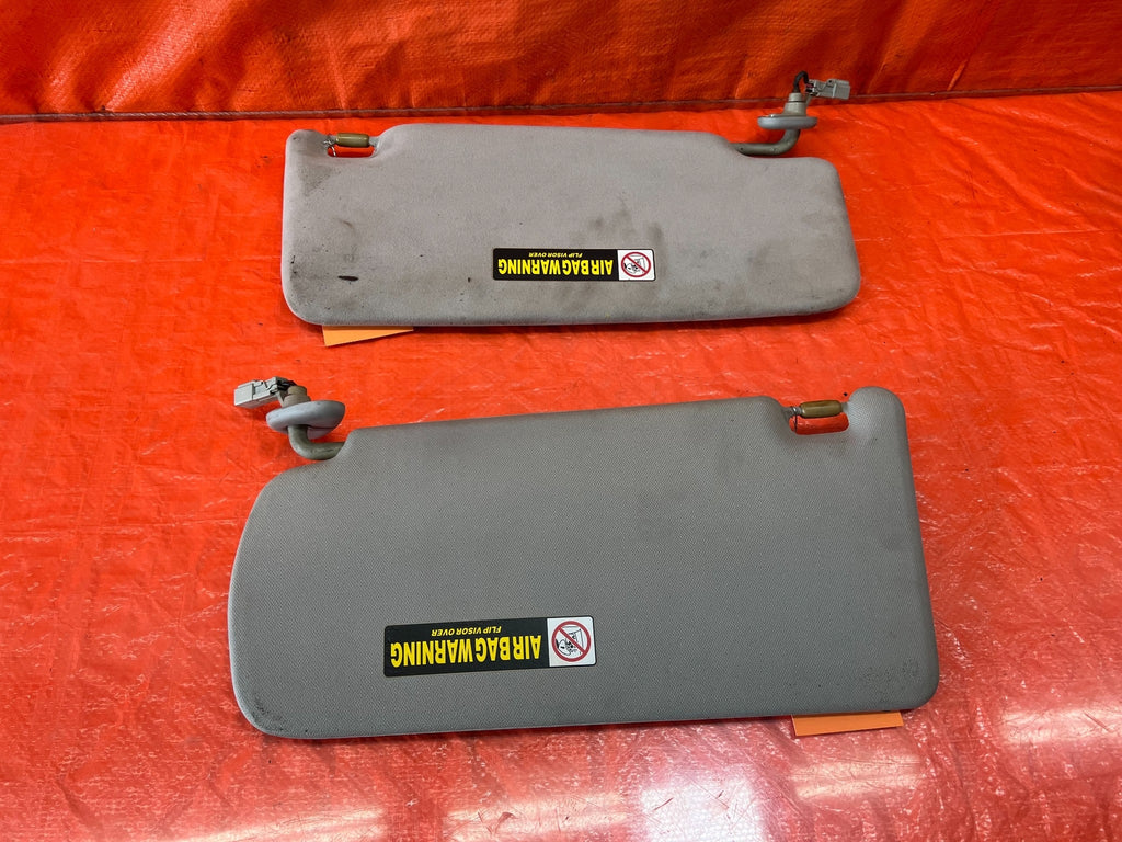 04 05 ACURA TSX   LEFT AND RIGHT SUN VISORS PAIR SET   OEM FACTORY OE #20912