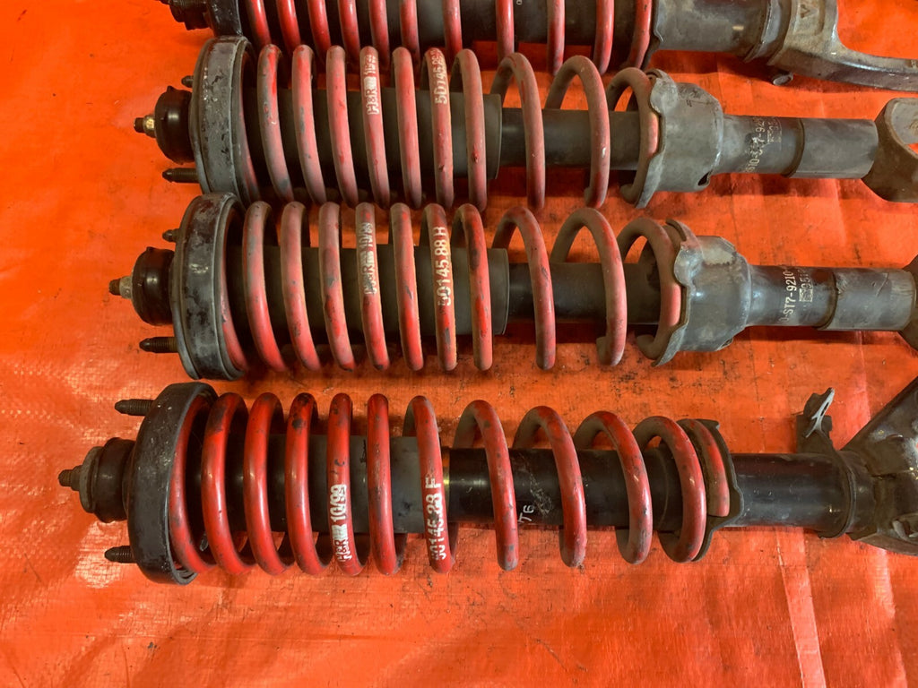 OEM 1994   1997 ACURA INTEGRA DB8 SEDAN   FACTORY SHOCKS W/ H&R LOWERING SPRINGS2